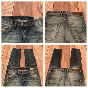 Diesel BELTHER regular slim tapered size 28
Inseam 29-30” stretch